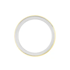 Histoire d'Or Alliance Shirlee Ruban Plat Or Bicolore Hot