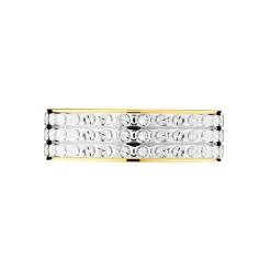 Histoire d'Or Alliance Shirleen Ruban Plat Or Bicolore Hot