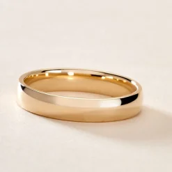 Histoire d'Or Alliance Sirona Demi Jonc Confort Or Jaune or blanc Discount