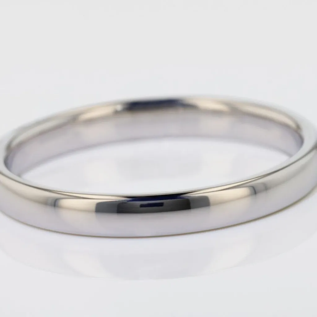 Histoire d'Or Alliance Sirona Demi Jonc or blanc