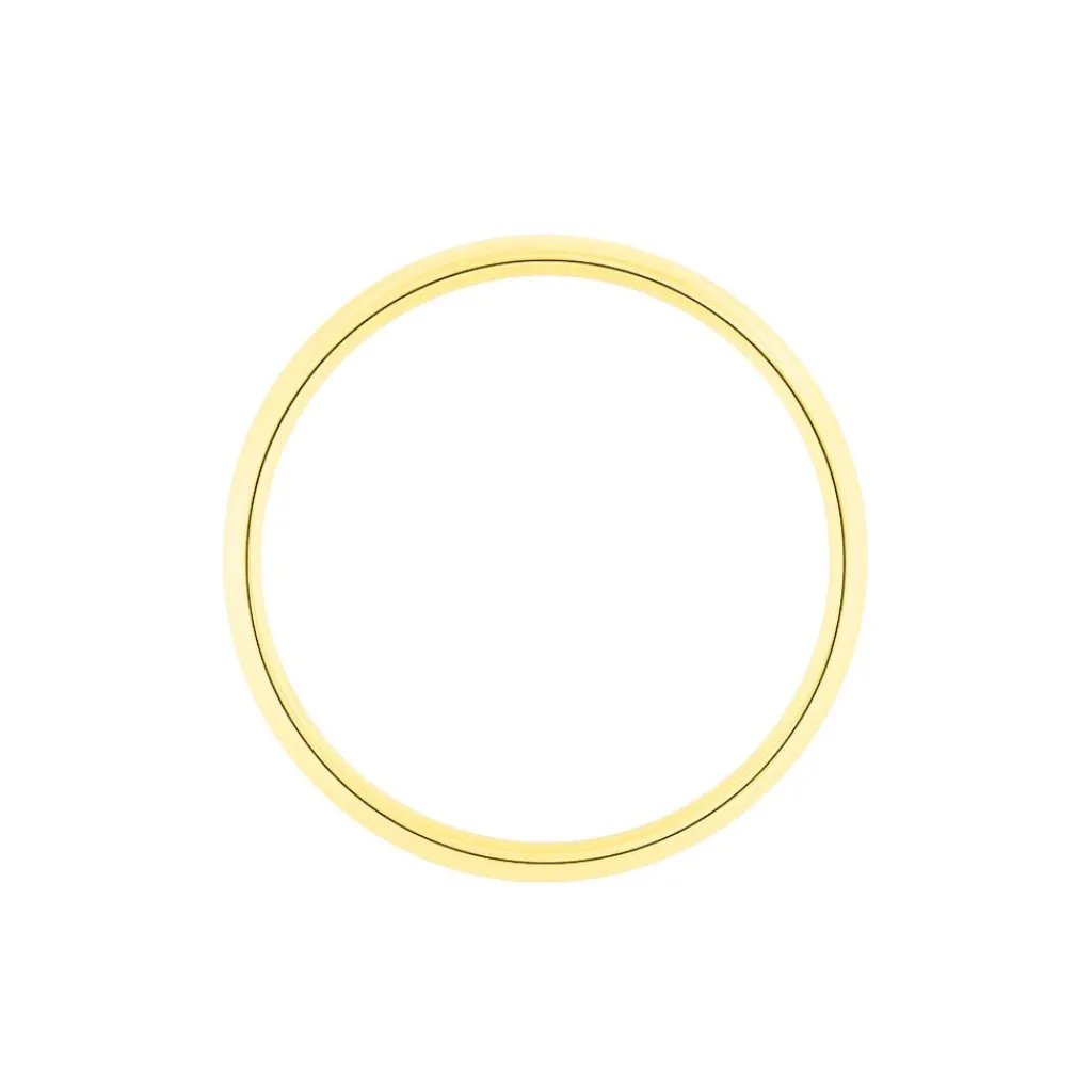 Histoire d'Or Alliance Sonia Demi Jonc Confort Or Jaune Discount