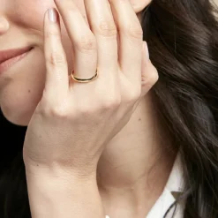 Histoire d'Or Alliance Sonia Demi Jonc Confort Or Jaune Discount