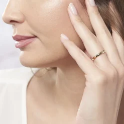 Histoire d'Or Alliance Sonia Demi Jonc Confort Or Jaune Outlet