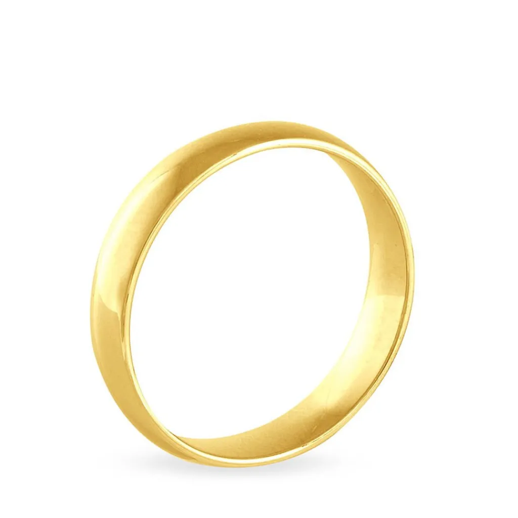 Histoire d'Or Alliance Sonia Demi Jonc Confort or jaune Hot