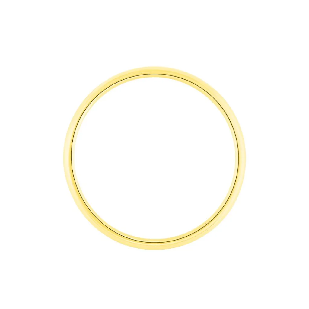 Histoire d'Or Alliance Sonia Demi Jonc Confort or jaune Best