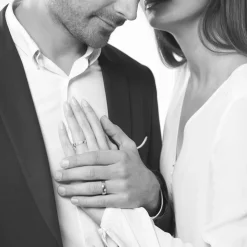 Histoire d'Or Alliance Sonia Demi Jonc Confort Or Jaune Outlet