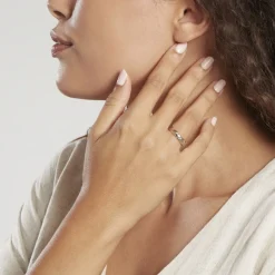 Histoire d'Or Alliance Strie Fantaisie Demi Jonc Classique Or Bicolore Outlet