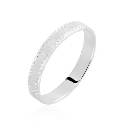 Histoire d'Or Alliance Valentienne Or Blanc New