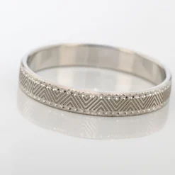 Histoire d'Or Alliance Valentienne Or Blanc New