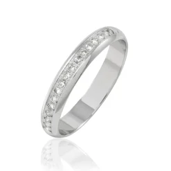 Histoire d'Or Alliance Vannie Or Blanc Diamant Hot