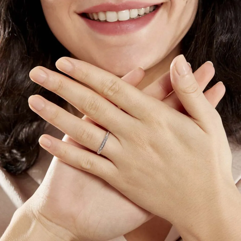 Histoire d'Or Alliance Venus Or Blanc Best