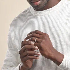 Histoire d'Or Alliance Viktorina Ruban Plat Or Bicolore