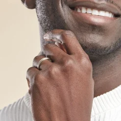 Histoire d'Or Alliance Viktorina Ruban Plat Or Bicolore