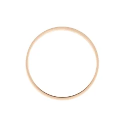 Histoire d'Or Alliances Argent Rose Alexyne Jonc Bombe 4mm Best