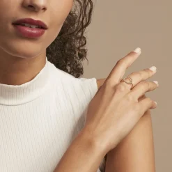 Histoire d'Or Bague Abigael Plaqué Or Jaune Outlet