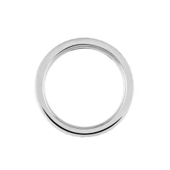 Histoire d'Or Bague Acier Blanc Jancis