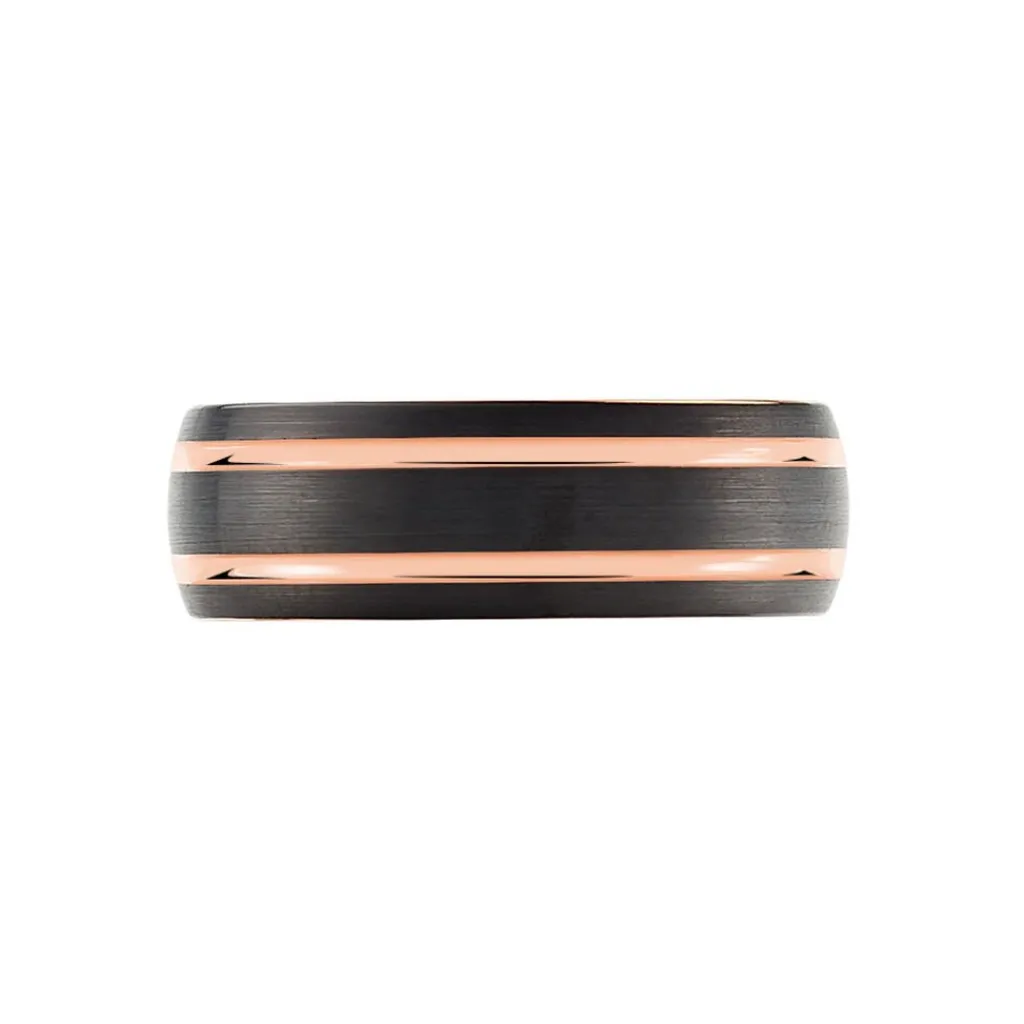 JOURDAN Bague Acier Rose Clearance