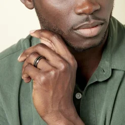 JOURDAN Bague Acier Rose Clearance