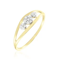 Histoire d'Or Bague Adamina Or Jaune Diamant Clearance