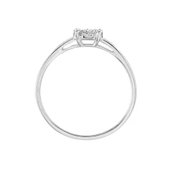 Histoire d'Or Bague Adeline Or Blanc Diamant Best