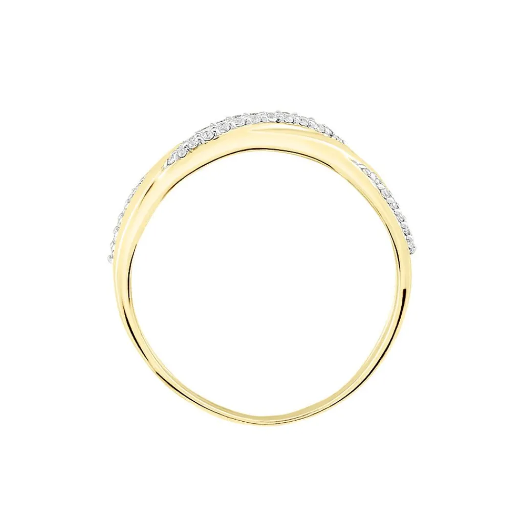 Histoire d'Or Bague Admète Or Jaune Diamant Best