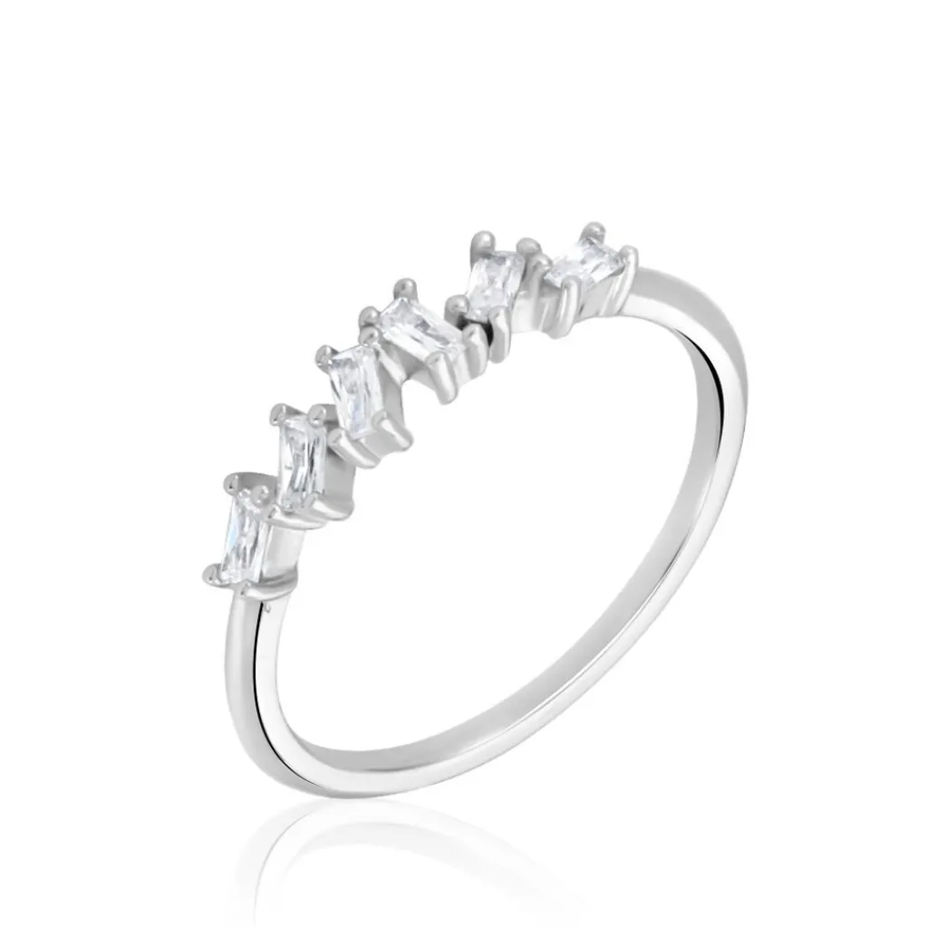 Histoire d'Or Bague Adonia Argent Blanc Oxyde De Zirconium argent blanc oxyde zirconium Online