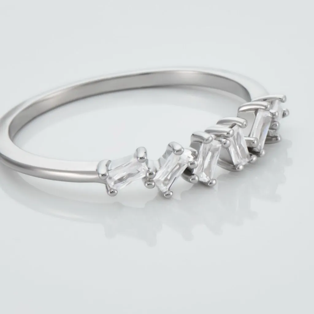 Histoire d'Or Bague Adonia Argent Blanc Oxyde De Zirconium argent blanc oxyde zirconium Online