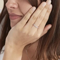 Histoire d'Or Bague Adonia Argent Blanc Oxyde De Zirconium argent blanc oxyde zirconium Online