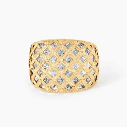 Histoire d'Or Bague Adonijah Or Bicolore Discount