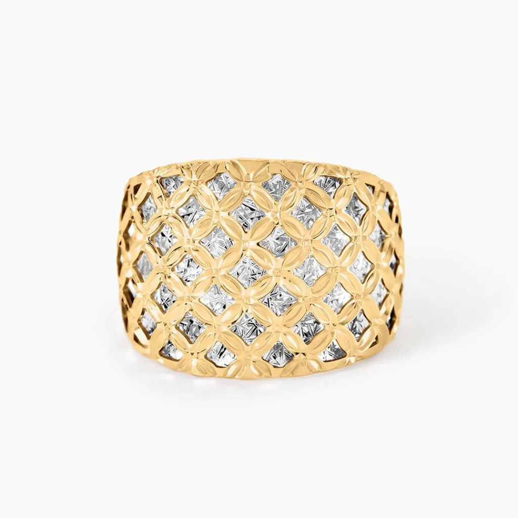 Histoire d'Or Bague Adonijah Or Bicolore Discount