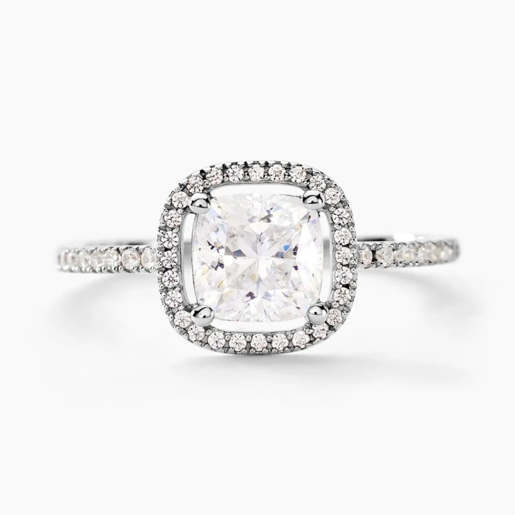 Histoire d'Or Bague Adrienne De Zirconium or blanc oxyde Online