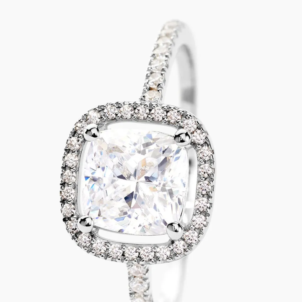 Histoire d'Or Bague Adrienne De Zirconium or blanc oxyde Online