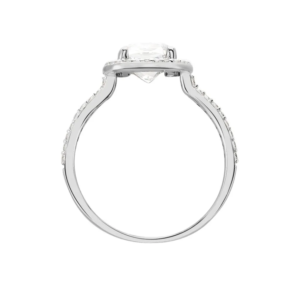 Histoire d'Or Bague Adrienne De Zirconium or blanc oxyde Online