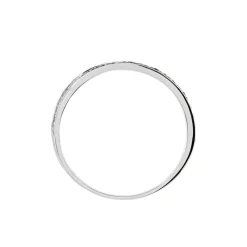 Histoire d'Or Bague Agapanthe Or Blanc Saphir Et Diamant