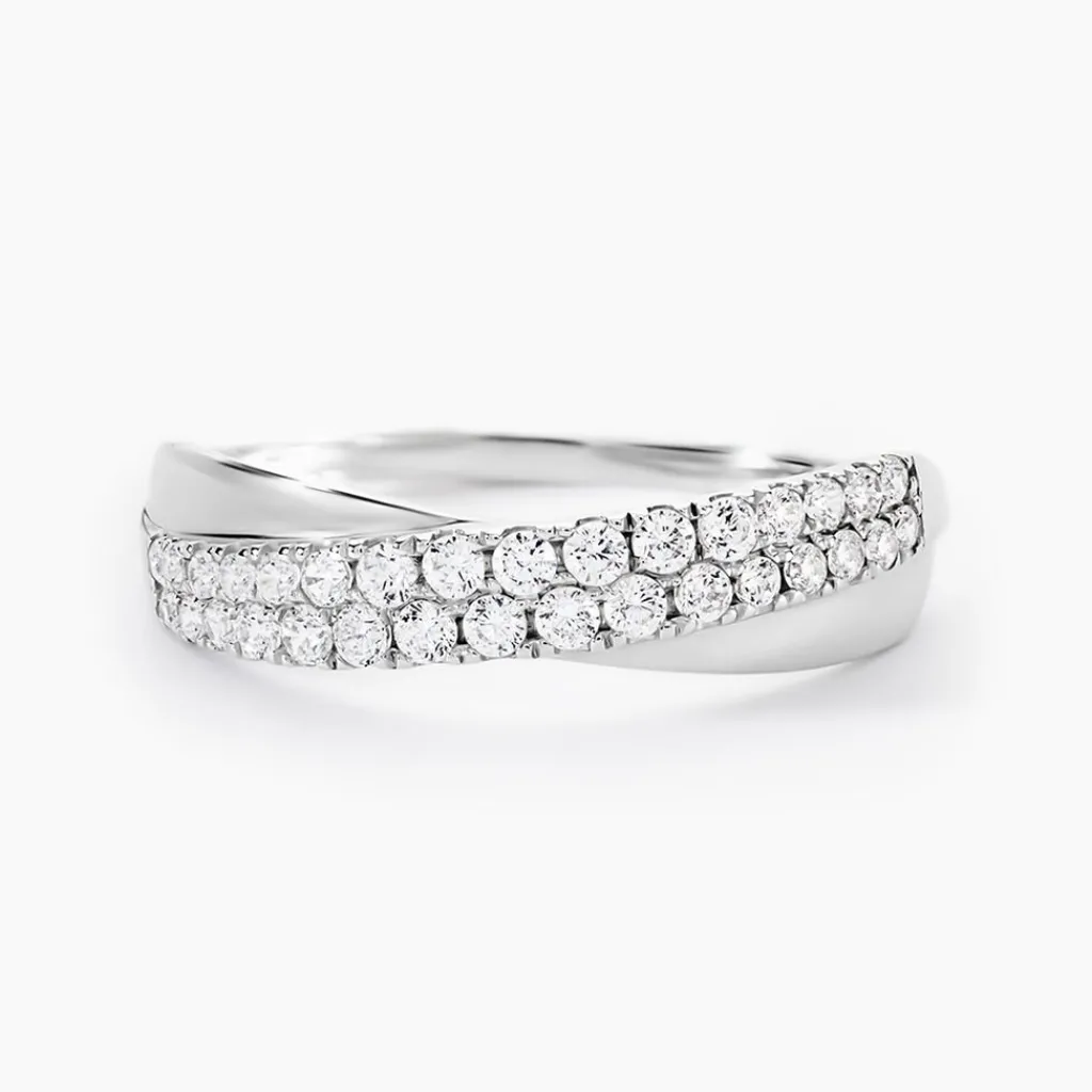 Histoire d'Or Bague Aglae De Zirconium or blanc oxyde Online