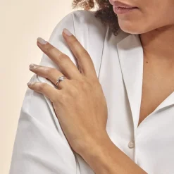 Histoire d'Or Bague Ainhoa or blanc diamant Sale