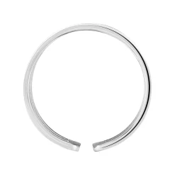 Histoire d'Or Bague Ajustable Adel acier blanc Clearance