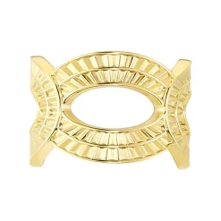 Histoire d'Or Bague Ajustable Agostino Acier Doré Sale