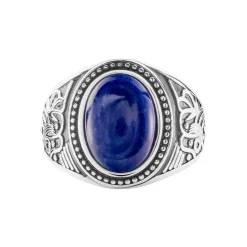 Histoire d'Or Bague Aleksei Argent Blanc Lapis Hot