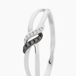 Histoire d'Or Bague Aline Or Blanc Diamant Online