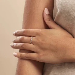 Histoire d'Or Bague Alizee Or Rose Diamant Sale