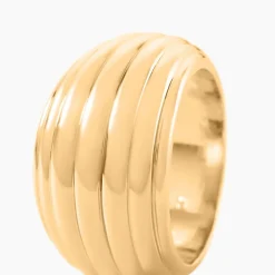 Histoire d'Or Bague Amae Plaque Or Jaune Discount