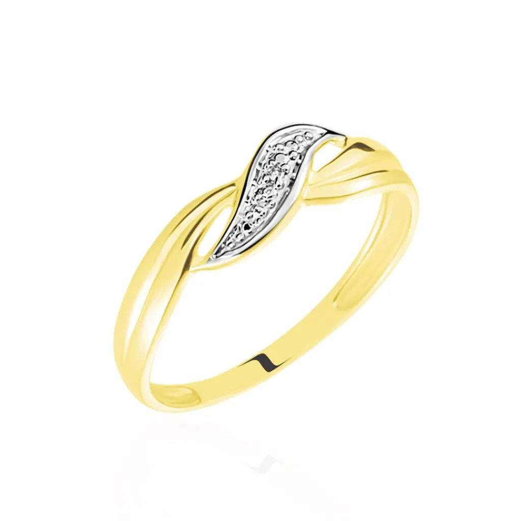 Histoire d'Or Bague Amayas or bicolore diamant Clearance