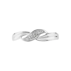 Histoire d'Or Bague Amayas or blanc diamant Online