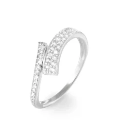Histoire d'Or Bague Amelie Or Blanc Diamant Outlet