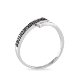Histoire d'Or Bague Amelie Or Blanc Diamant Outlet