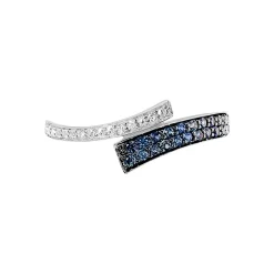 Histoire d'Or Bague Amelie Or Blanc Saphir Et Diamant Hot