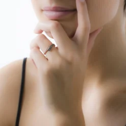 Histoire d'Or Bague Amelie Or Rose Rubis Et Diamant Online