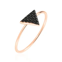 Histoire d'Or Bague Amellia Argent Rose Oxyde De Zirconium Best