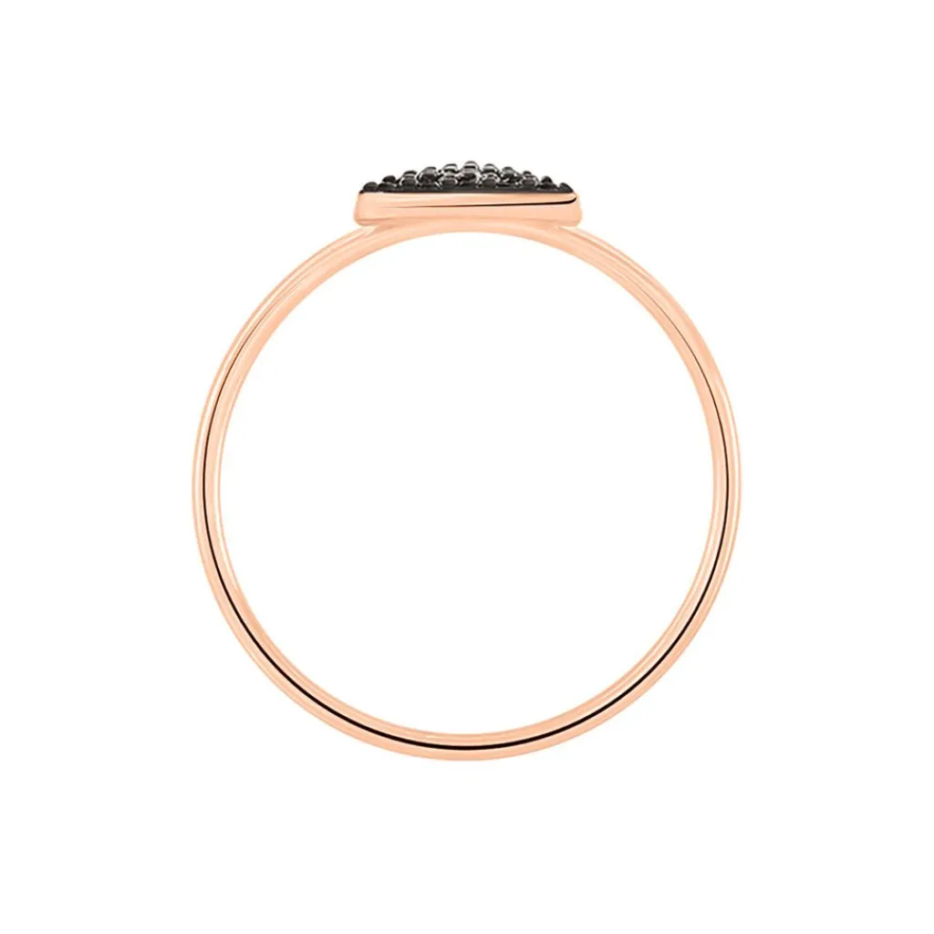 Histoire d'Or Bague Amellia Argent Rose Oxyde De Zirconium Best